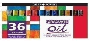 Pintura Oleo Daler Rowney Graduate Oil 22 Ml (Tubo) Estuche de 36