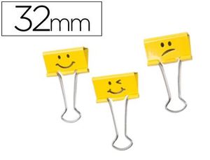 Pinzas Metalica Rapesco 32 mm Emojis C-20