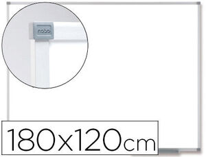 Pizarra Blanca Nobo Prestige Magnetica de Acero Vitrificado 180X120 cm