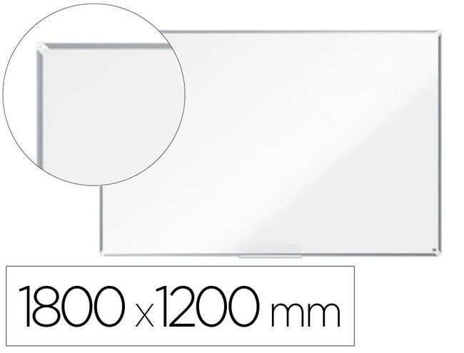 Pizarra Blanca Nobo Premium Plus Melamina 1800X1200 mm