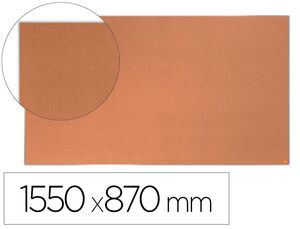 Tablero de Anuncios Nobo Impression Pro Corcho Formato Panoramico 70 1550X870 mm