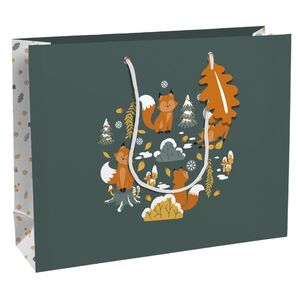 Bolsa de Regalo Navidad Fox 37,3 X 11,8 X 27,5 cm