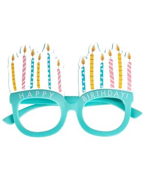 Gafas Happy Birthday Velas
