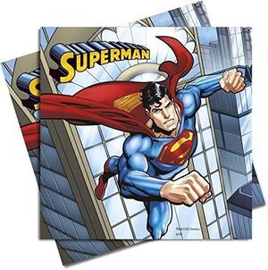Bolsa 20 Servilletas Superman