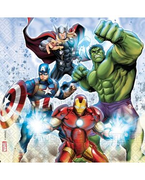 Servilletas 33X33 Avengers Infinity Paquete 20 uds