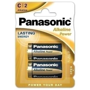 Pilas Panasonic Alkaline Power C Lr14 Blister de 2