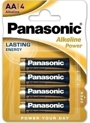Pilas Panasonic Alkaline Power Aa Lr06 Blister de 4