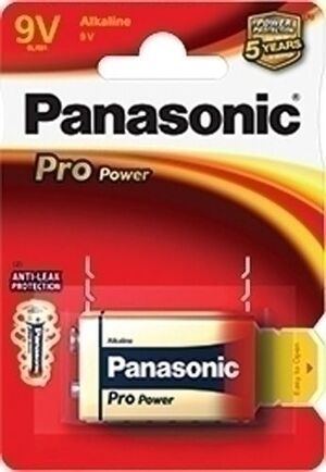 Pilas Panasonic Alkaline Power 9V Lr61 Blister de 1