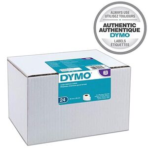 Etiqueta Adhesiva Dymo Labelwriter para Direccion 36X89 mm Blanca Pack de 24 Rollos