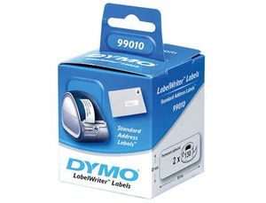 Etiqueta Adhesiva Dymo 99019 -Tamaño 59X190 mm para Impresora 400 110 Etiquetas Uso Lomo Archivadore