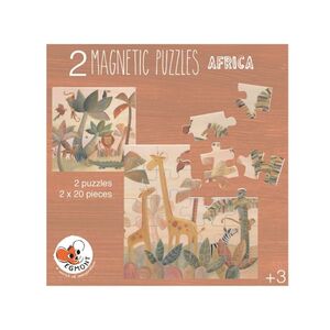 2 Puzzles Magnéticos África