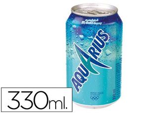 Bebida Isotonica Aquarius Limon Lata 330Ml