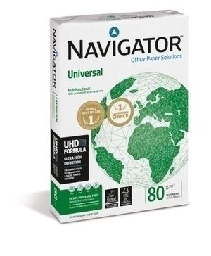 Papel Navigator A4 80 Gr Universal Paquete 500 Hj