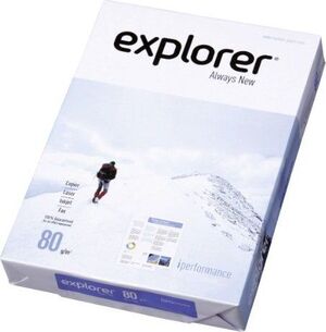Paquete 500 Hj Explorer A4 80Gr