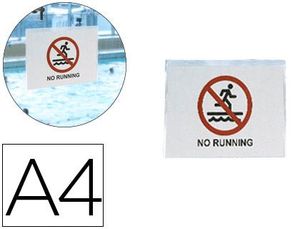 Funda Autoadhesiva 3L Office Resistente Al Agua Din A4 Pack de 10 Unidades