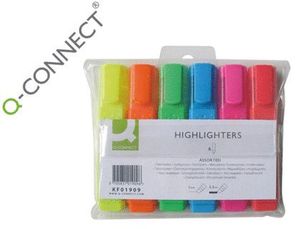 Blister 6 Rotuladores Fluor Q Connect