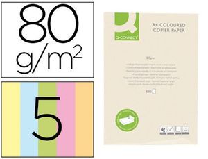 Papel Paquete 500 Colores Claros