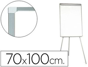 Pizarra Blanca Q-Connect con Tripode 70X100 cm para Convenciones Superficie Laminada Escritura Direc