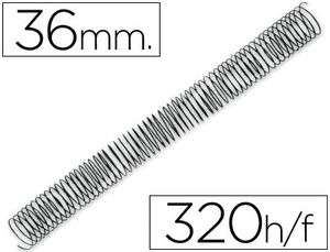Espiral Metalico Q-Connect 56 4:1 36Mm Caja 25 ud