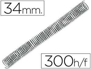 Espiral Metalico Q-Connect 64 5:1 34Mm Caja 25 ud