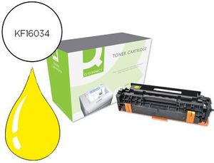 Toner Q-Connect Compatible Hp Ce412A Color Laserjet M351A / 451Dn / 451Nw / 375Nw / 475Dn Amarillo 2