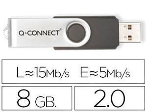 Memoria Usb Q-Connect Flash 8 Gb 2. 0