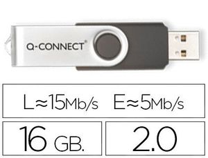 Memoria Usb Q-Connect Flash 16 Gb 2. 0