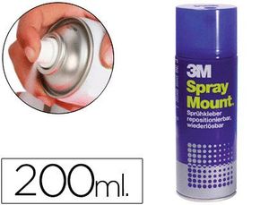 Pegamento Scotch Spray Mount 200 Ml Adhesivo Reposicionable por Tiempo Limitado 200 Ml