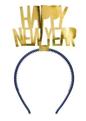 Tiara Happy New Year Oro