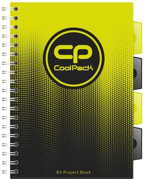 Cuaderno Espiral 5X5 A5+ Coolpack Gradient Lemon
