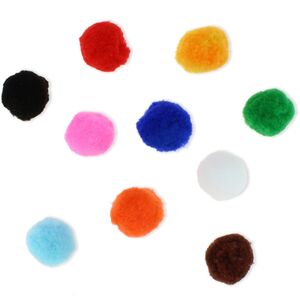 Pack 52 Pompones Colores Surtidos 5Cm