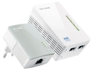 Kit Extensor Tp-Link Powerline Wifi Av600 a 300Mbps 1X Tl-Wpa4220 + 1X Tl-Pa4010