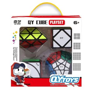 Juego Cubo Rubik Pack Megaminx ,skewb, Ivy y Pyraminx 4 Unidades