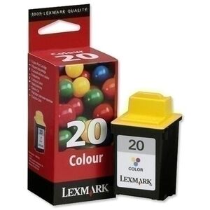 Cartucho Inkjet Lexmark 15Mx120E Nº20 Plus Color a. r.