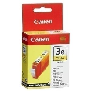 Cartucho Inkjet Canon Bci3Ey Carg. amarilla para Bc30 y Bc33 Bjc 3000/6000 S400/500/600 (4482A002Ab)