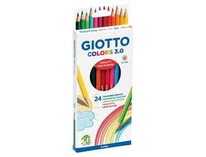 Caja 24 Lapices Giotto Colors 3. 0 Colores Surtidos
