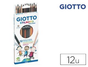 Lapices Skin Tones Giotto Stilnovo Estuche 12 Colores