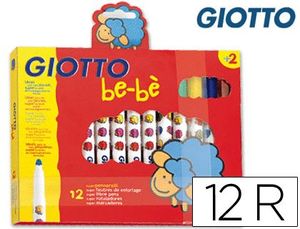 Giotto Bebe Super Rotuladores Estuche 12 ud
