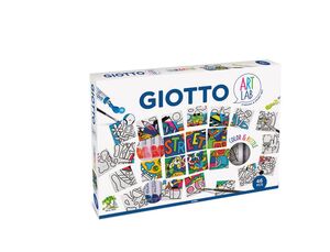 Set Giotto Maxi Art Lab Tempera Color & Puzzle 46 Piezas