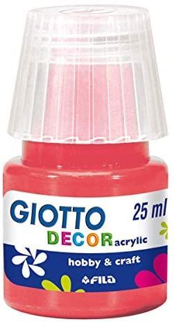 Giotto Decor Acrylic 25 Ml Rojo Bermellon