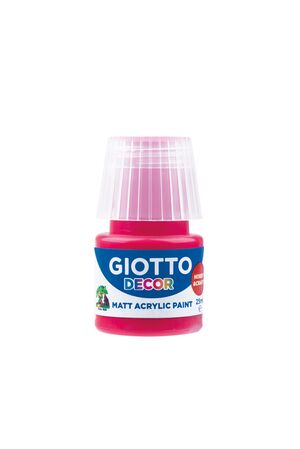 Giotto Decor Acrylic 25 Ml Rojo Carmin