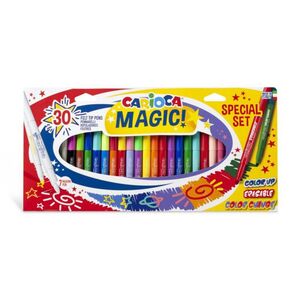 Rotuladores Multicolor Carioca Magic Caja 30 Colores Surtidos