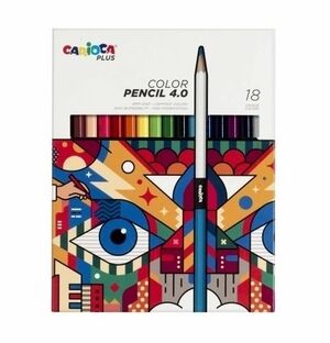 Lapices de Colores Carioca Plus Caja de 18