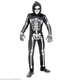 Disfraz Widmann Esqueleto Talla 5-7 128 cm