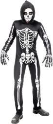 Disfraz Esqueleto Talla 11-13 Años 158 cm.