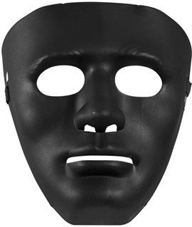 Máscara Anonymous Negra