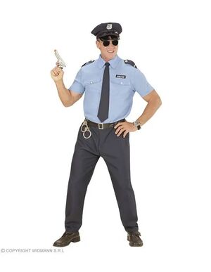 Disfraz Policia Chico T-L