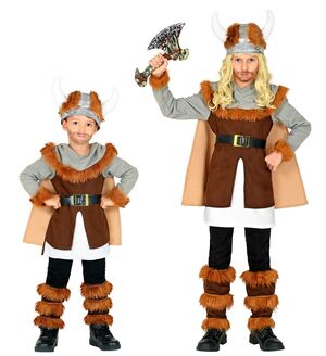 Disfraz Widmann de Vikingo Talla 8-10 Años 140 cm
