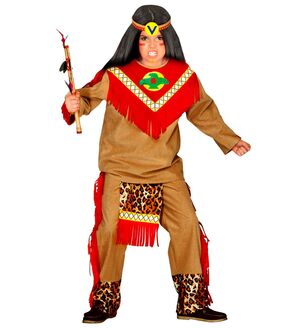 Disfraz Widmann de Indio Toro Salvaje Talla 11-13 Años 158 cm