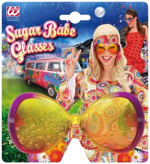 Gafas Sugar Babe Cristal Rosa/amarillo